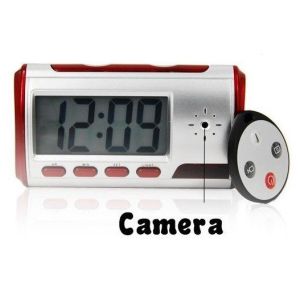 Buy cheap mini Desk Clock Camera with Motion Detection Alarm Clock DVR camera from wholesalers