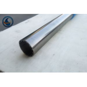 Buy cheap Sus Polished Wedge Wire Screen Pipe To Liquid Solids Separation from wholesalers