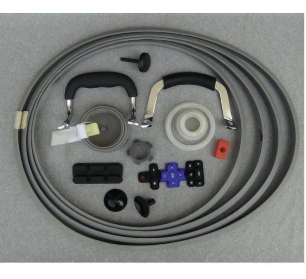 Buy cheap Custom Silicone pot Parts Silicone Sundries For kitchenware Handle Sealings and Lid Knob from wholesalers