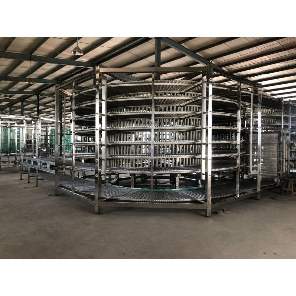 Buy cheap ODM Stainless Steel Bread Spiral Conveyor Cooling Tower for Automatic Bun Loaf Baking Production Line from wholesalers