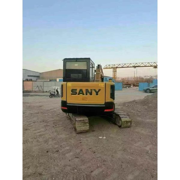 Quality Used 2023 SANY SY60 Mini Excavator 500 Working Hours Full Maintenance for Landscaping for sale