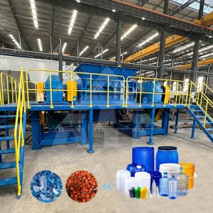 Buy cheap PVC PET ABS Car Shell Shredder 17000kg/H Scrap Metal Shredder Machine product