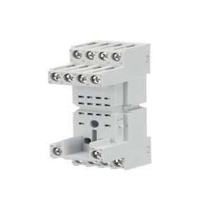 ABB CR-M4SS Standard socket for 2c/o or 4c/o CR-M relay ,The CR-M4SS socket is