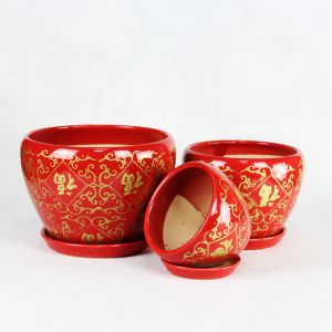 Buy cheap Affordable And Durable Ceramic Pots For Your Plants Custom Designs Available from wholesalers