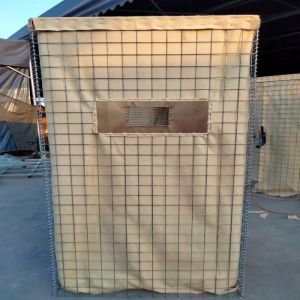 Heavy Duty Mil1 Mil7 Hesco Bastion Barrier Sandbags Hexagonal Hole