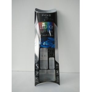 Plastic folding box for wiper box, printing