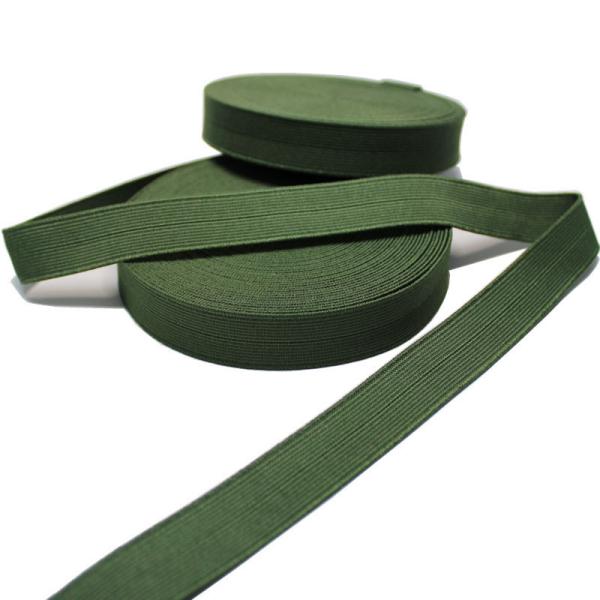 Quality Custom 3/4 Inch Woven Thick Binding FOE Stretch Webbing Fold Over Elastic for sale