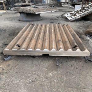Buy cheap Manganese Crusher Jaw Plate Mn13Cr2 OF Mining Machine Spare Parts from wholesalers