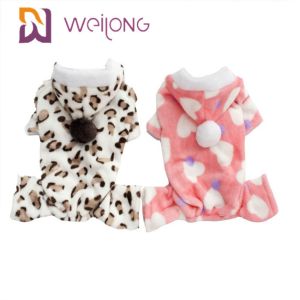 Buy cheap Customizable 100% Poly Print Pet Pajama For Autumn / Winter Dog Flannel Pajamas from wholesalers