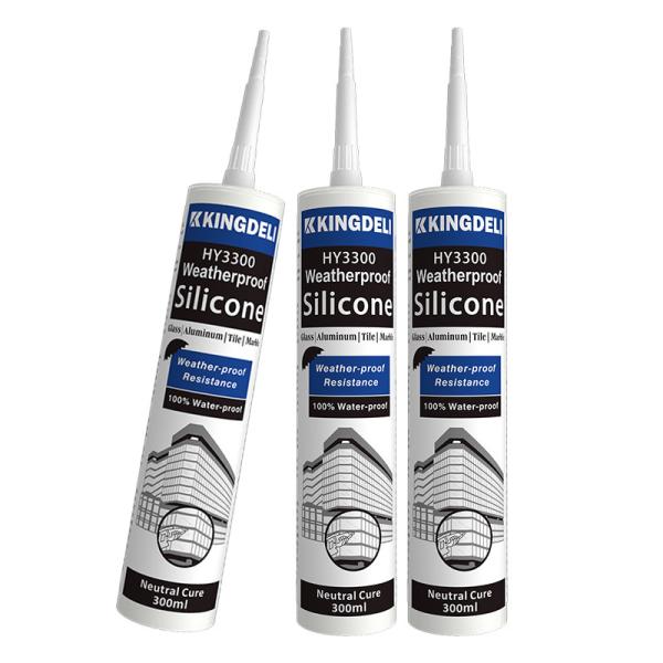 Quality Anti Mildew Neutral Fireproof Silicone Sealant HY3300 Multi Use for sale