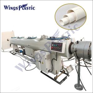 Buy cheap Plastic PVC Pipe Making Machine Plastic Extruders Single Screw from wholesalers