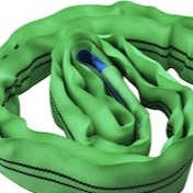Buy cheap Polyester Round Lifting Sling With Capacity Range From 1 Ton To 50 Tons For Heavy Load Transportation from wholesalers