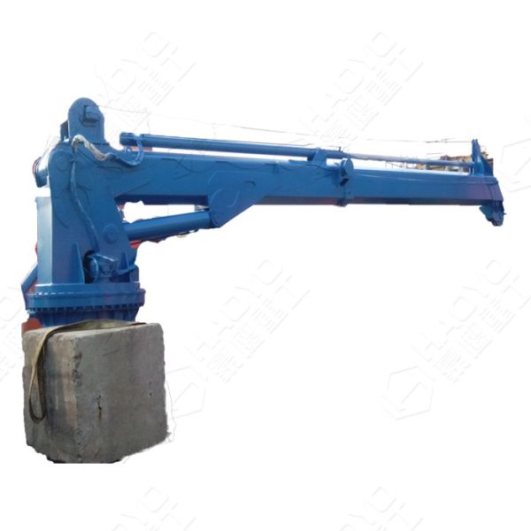 Quality Telescopic Marine Hydraulic Crane for sale Marine Ship Deck Crane for sale
