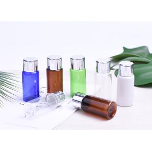 Buy cheap 15ML Plastic Cosmetic Bottles , BPA Free Empty PET Bottle With Aluminum Lid from wholesalers