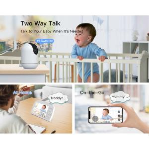 Buy cheap Full Hd Baby Monitor With App Human And Sound Detection Wireless Audio Babyfoon from wholesalers