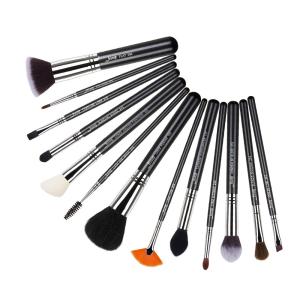 Buy cheap 13pcs Basic Jessup Makeup Brush Set With Copper Ferrule from wholesalers