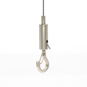 Buy cheap Customize Hanging Aircraft Adjustable Steel Cable Gripper With Snap Hook product