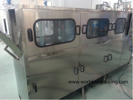 Quality 5 Gallon Barrel Rinsing Filling Capping Machine 120pcs/H for sale