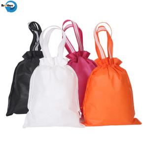 Buy cheap Durable 20kg Loading Long Lasting Non Woven PP Eco Friendly Large Capacity Market Shopping Bag Black from wholesalers