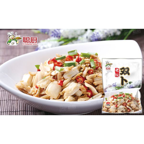 Quality HACCP Certified Chinese Preserved Radish Matching Noodles For Hotel Restaurant Catering for sale