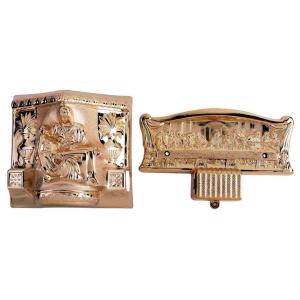 Buy cheap Copper Silver Casket Accessories With Praying Hands Casket Hardware from wholesalers