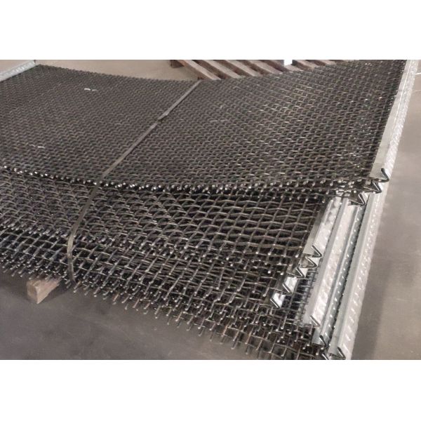Buy cheap Steel Crimped Wire Mesh Vibrating Stone Quarry Shaker Screen Mesh from wholesalers