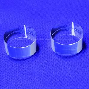 Buy cheap Fused Silica Quartz Glass Disc Premium Optical Lens Quartz Plate from wholesalers