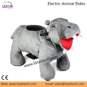 Buy cheap battery rechargeable motorized plush riding pug walking animal rides from wholesalers