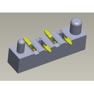 Buy cheap 1.27mm Surface Mount Female Header Single Row With Pegs 1*3 Pin To 1*40 Pin H2.00mm from wholesalers