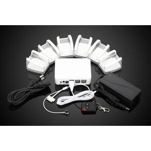 Buy cheap 8port alarm interactive environment tablet security stand with charging from wholesalers