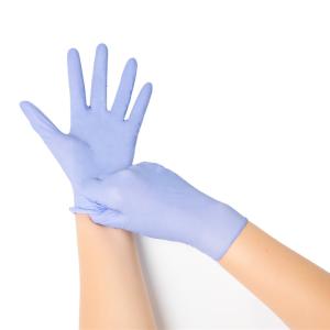 Buy cheap Violet Blue 3.5 Mil Powder Free Disposable Examination Nitrile Gloves Cheap PriceMedical Grade from wholesalers