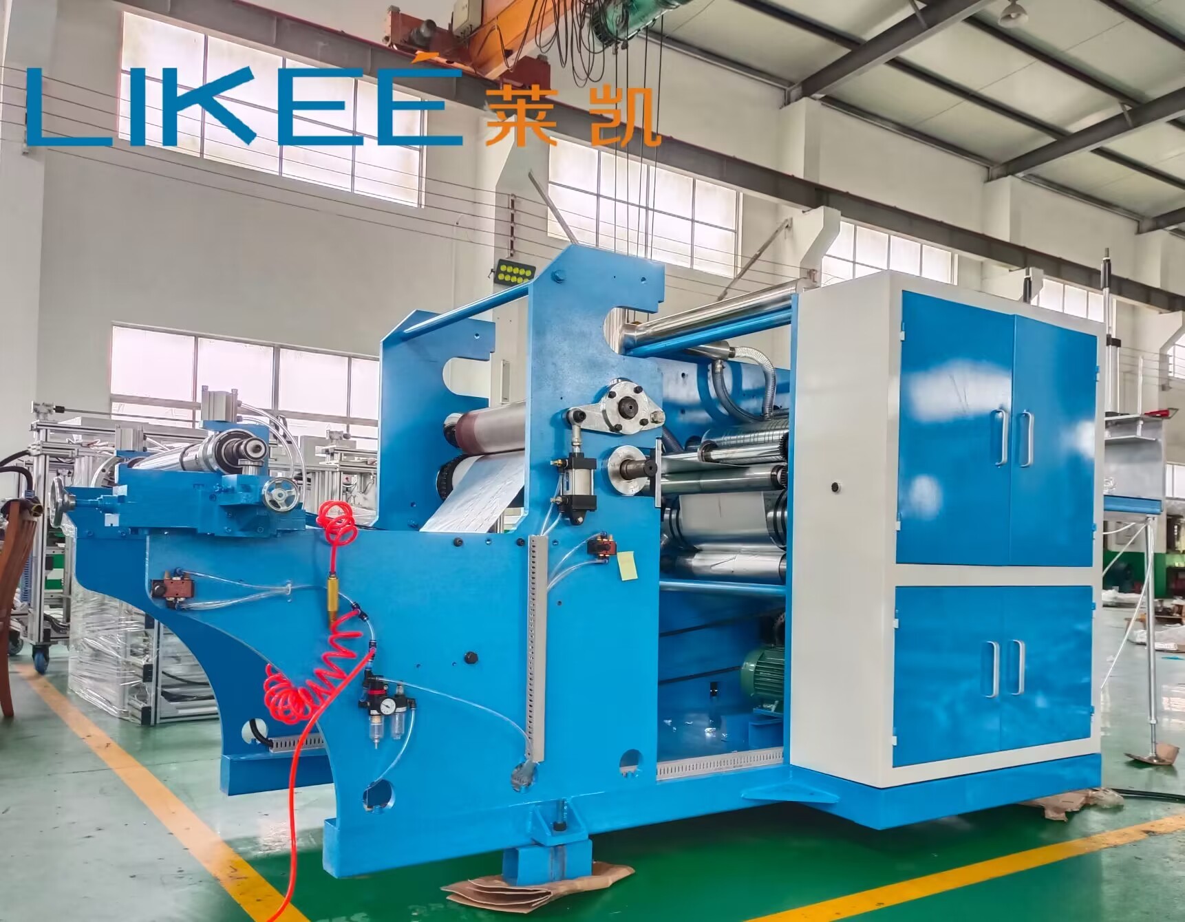 Buy cheap Continuous Extraction ISO Pop Up Foil Sheet Machine 5000x2000x1700mm product
