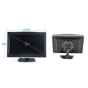 7 Inch Color Car TFT LCD Monitor Vehicle LCD Display Compatible with Mobile DVR