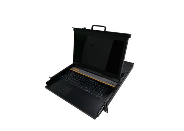 Quality 4 Ports 1U KVM Monitor Switch 17.3'' Size Multiple Operating System Support for sale