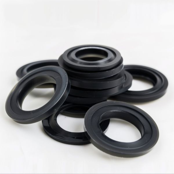 Quality Abrasion Resistant Black Silicone Rubber O Rings For Sealing for sale