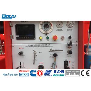 Transmission Line Stringing Equipment Hydraulic Puller Max Intermittent Pulling