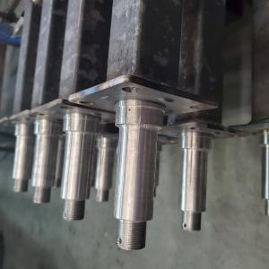 Buy cheap 3500lbs Straight Unbraked 50mm Square Trailer Axle With Mounting Plate from wholesalers