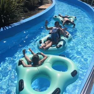 Buy cheap Commercial Steel Lazy River Equipment Water Park Artificial River Customized from wholesalers