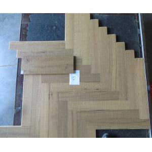 Buy cheap Smoked White Oak Engineered Herringbone Flooring With Saw Mark Color 03 from wholesalers