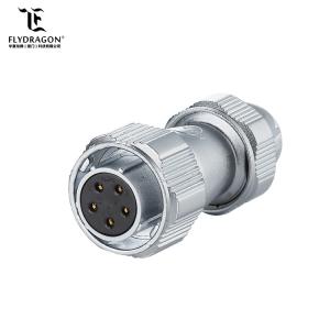Buy cheap Electrical industrial 5 pin plug socket male female waterproof ip67 xlr connector from wholesalers