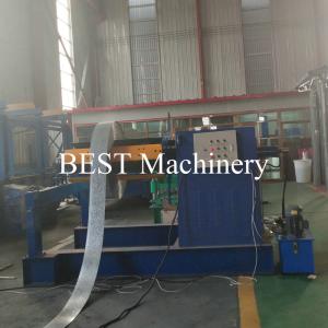 Long Life PLC Control Cable Tray Roll Forming Machine With Punching Production