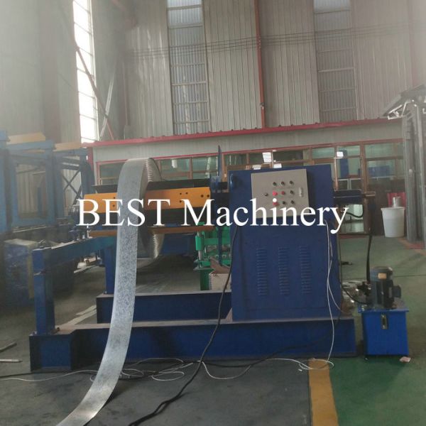 Long Life PLC Control Cable Tray Roll Forming Machine With Punching Production