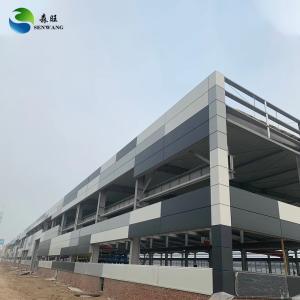 Buy cheap Steel Structure Warehouse with Sandwich Wall Cladding and PVC Windows from wholesalers