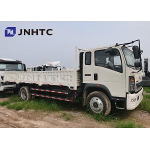 China Sinotruk Homan Lorry Light Cargo 4x2 Flatbed Truck 10 Tons on sale