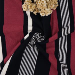 Buy cheap Customization Stiff Good Version Lenjing Modal ​Striped Material Fabric For Polo Shirt from wholesalers