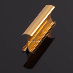 China Paring - Off  Extruded Aluminum Trim , Anodized Aluminum Profiles I Shape on sale