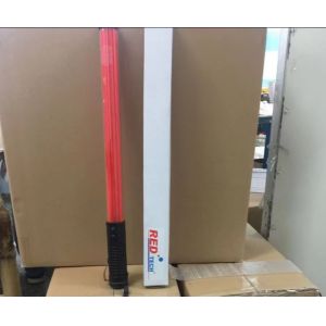 Rechargeable LED Flashing Wand with 17pcs LED+1 Top Light and 54cm Length for