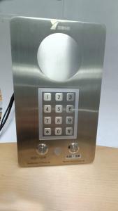 Buy cheap SS304 Rugged Clean Room Telephone Flush Mount Analog Door Intercom product