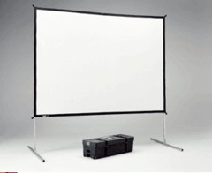 High Definition Fast Fold Screens , Customized Flexible Folding Projector Screen