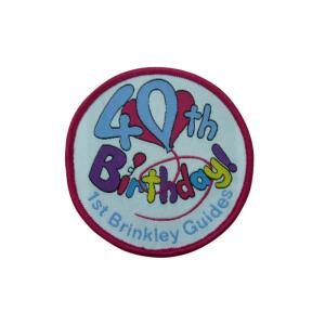 Embroidered Custom Patches / Badges With Personalized Pattern For Clothing /